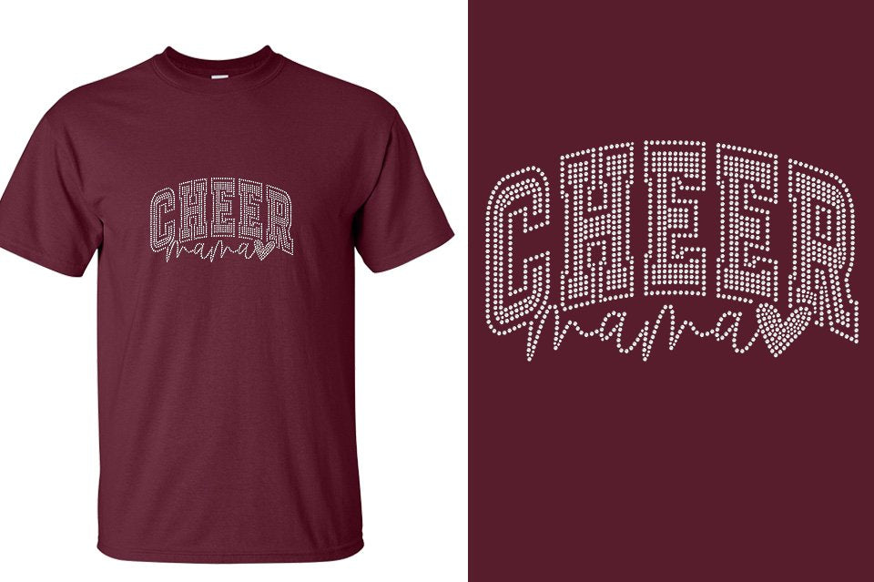 Rhinestones ACX Gym - Cheer Mama Unisex t-shirt