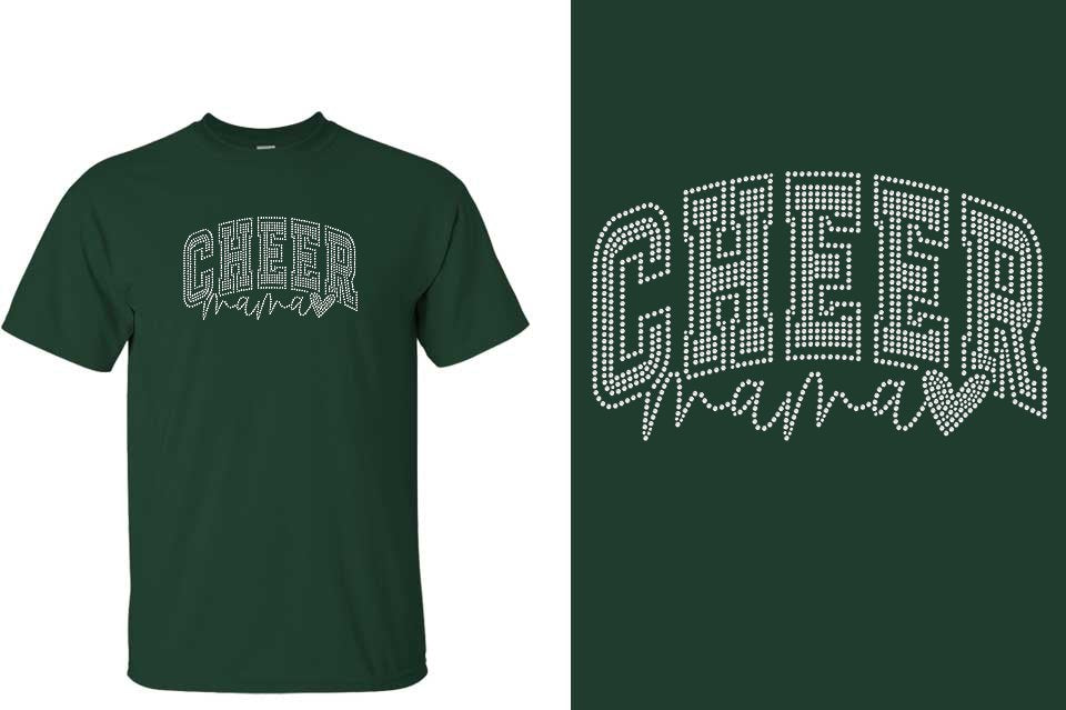 Rhinestones ACX Gym - Cheer Mama Unisex t-shirt