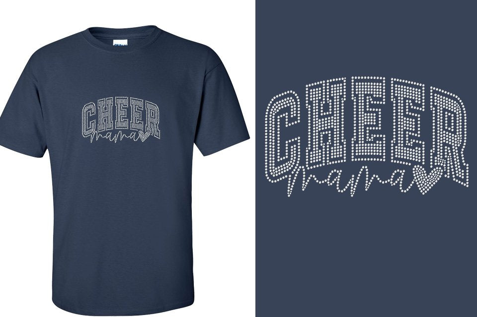 Rhinestones ACX Gym - Cheer Mama Unisex t-shirt