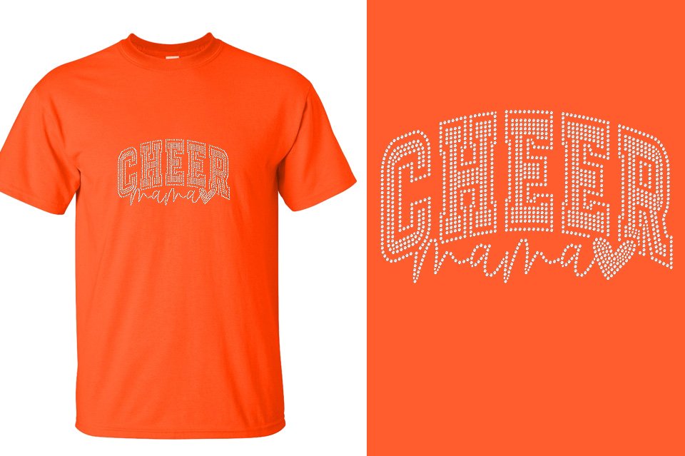 Rhinestones ACX Gym - Cheer Mama Unisex t-shirt