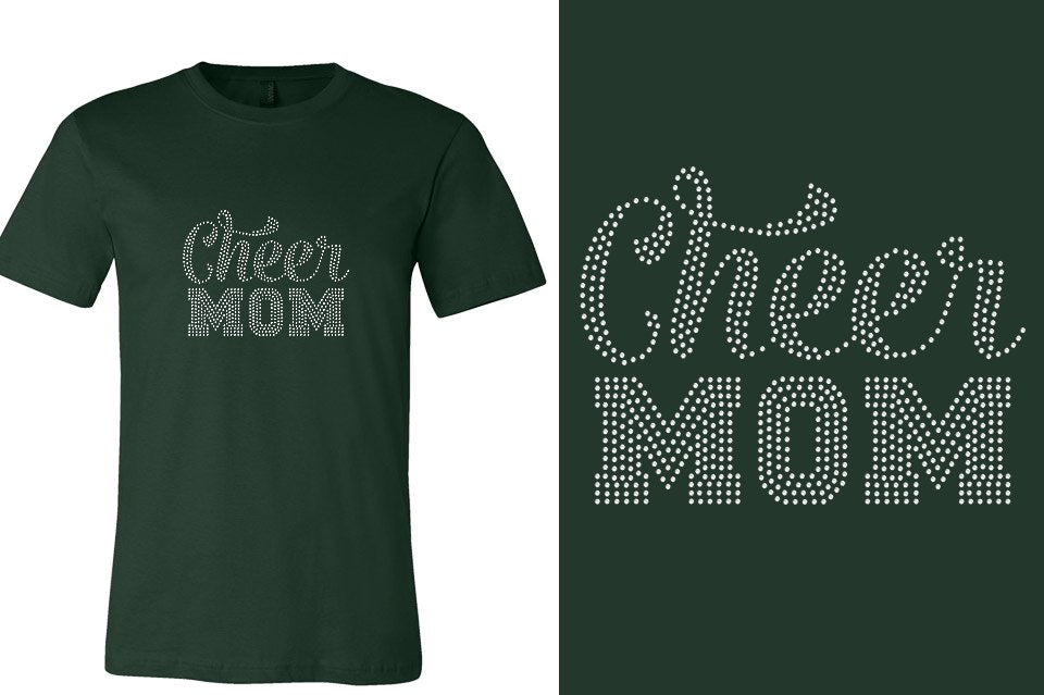 Rhinestones ACX Gym - Cheer Mom Unisex t-shirt