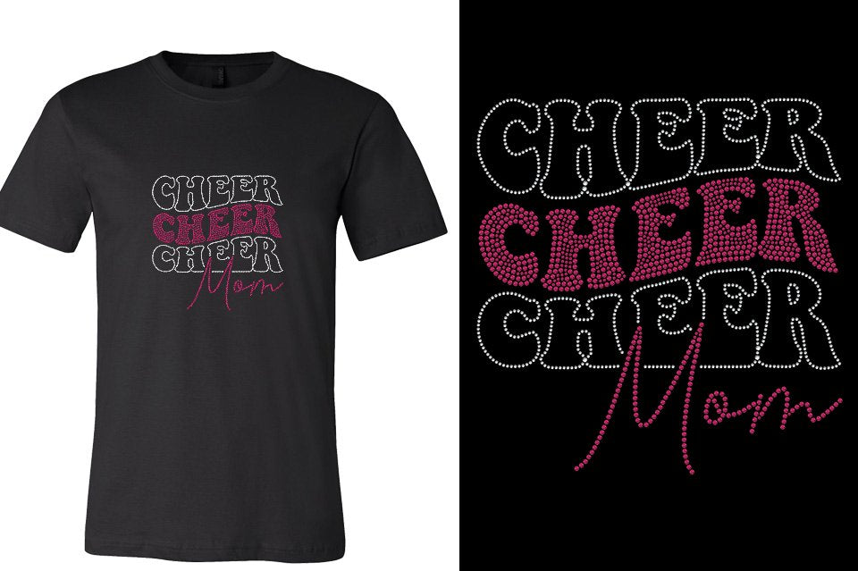 Rhinestones ACX Gym - Cheer Mom Unisex t-shirt