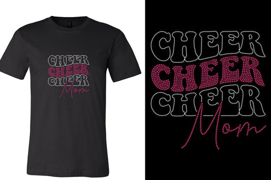 Rhinestones ACX Gym - Cheer Mom Unisex t-shirt