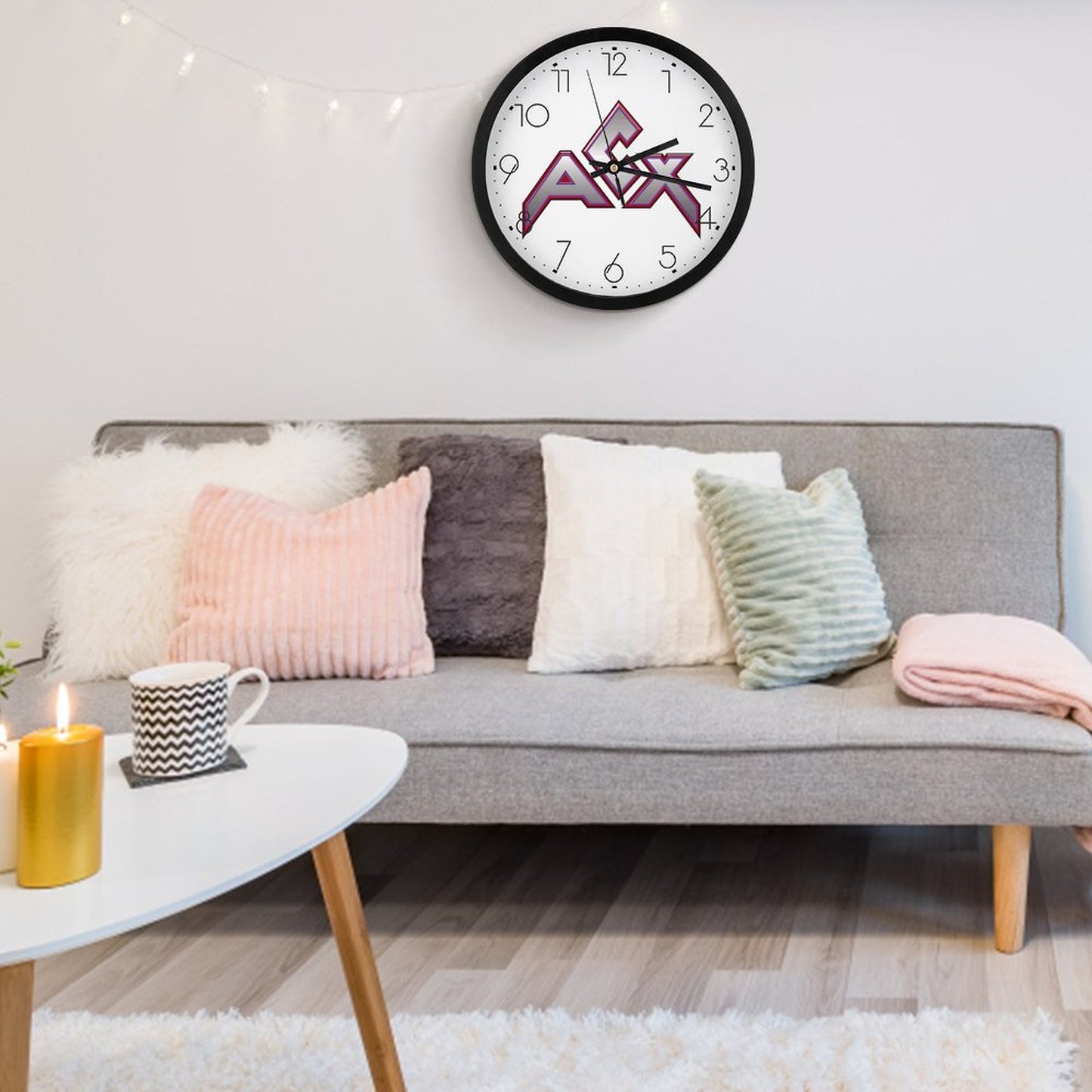 Round Wall Clock